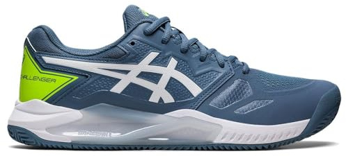 ASICS 1041A221-400 Gel-Challenger 13 Clay Sneaker Male Bleu en Acier/Blanc EU 46