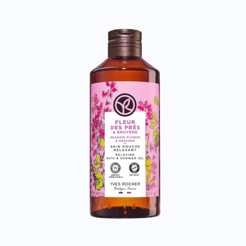 BAIN DE NATURE BAIN DOUCHE FLEUR DES PRES & BRUYERE FLACON 400ML