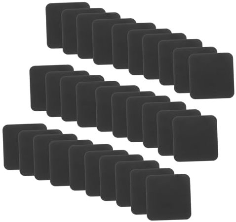 NUOBESTY Lot de 30 Papiers Anti-ternissement Noir pour Bijoux, Protège-Bijoux en Papier Multi-usages, Facile à Découper pour Protection L'oxydation
