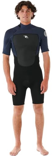 Rip Curl Mens Omega 2mm Back Zip Shorty Wetsuit 11LMSP - Slate
