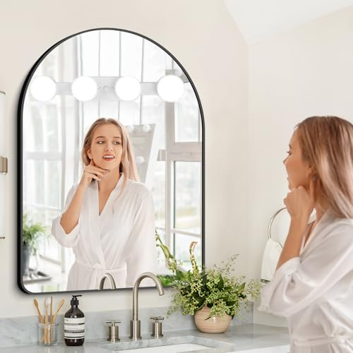 YILANJIN Mirror Lights, Vanity Mirror Lights Kits, Makeup Lights Cordless Portable, 3 Colour Changing 9-Level Brightness, Multifunction Fill Lights Battery Powered for Dressing Table Bathroom