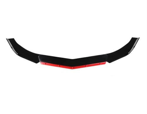 NYSQOFMB Frontspoiler Lippe Für VW Für Golf 4 Stücke Auto Universal Front Schaufel Lip Bumper Spoiler Splitter Körper Kit Protector Außen Dekorative Frontspoiler(180CM)