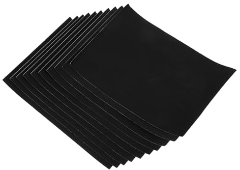 DIYEAH 10pièces Isolantes Adhésives Mousse Pour Meubles Amortissement Des Vibrations Et Bruit Reduction De Porte Auto-adhésifs