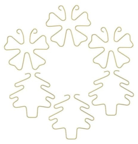 6-Pieces Plant Stem Support, Potted Plant Stem Support, Rustproof Reusable Metal Plants Accessories for Indoor Potted Plants Monstera Pothos Flowers Supporting Growth Home Balcony Garden Yard Patio