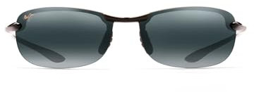 Maui Jim Sonnenbrille (Makaha 405 02), scwarz, grau,64