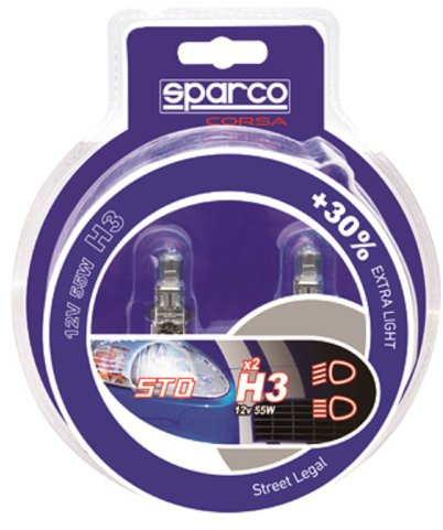 SPC SPCB0002 Lampen Scheinwerfer H3 PK22s Clear 12 V 55 W