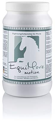 EquiMove Motion - Ergänzungsfuttermittel (1,5 kg) für Gelenke, Sehnen und Synovia deines Pferdes. Mit GLME, Hyaluronsäure, MSM, Glucosamin und mehr. (1,5 kg)