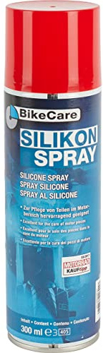 BikeCare Silikon-Spray - Pflege & Schutz für Kunststoff & Metall - 300ml