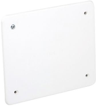 10PZ COPERCHIO PER SCATOLA DI DERIVAZIONE DA INCASSO CON VITI mm.153X98