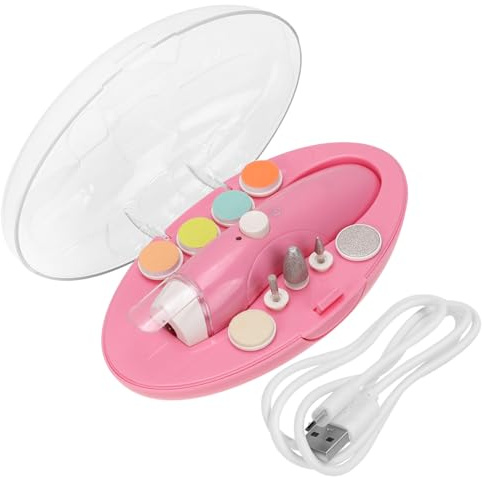 Vaguelly 1 Set Baby-nagelschneider Elektrischer Nagelknipser Für Babys Elektrisches Polieren Von Nägeln Nagelpflegeset Keine Batterie Für Kleinkinder