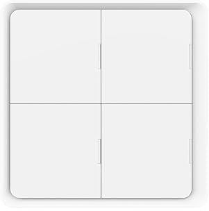 Smart Button, Home Assistant Smart Switch Wandpanel-Fernbedienung für Hub (1 Gang)
