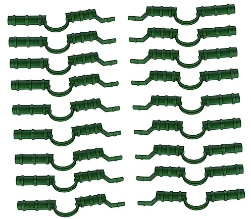 ibasenice 20piezas Abrazaderas Invernadero Pinzas De Cobertura Clip Para Invernadero