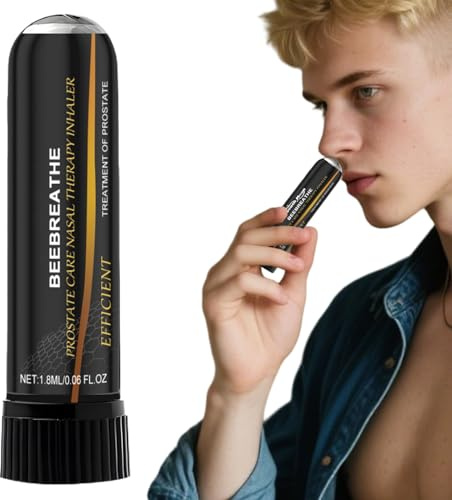 Inalatore Di Aromaterapia | Aromaterapia Naturale con Nasale | 1.8ml Inalazione Delicata per Alleviare Disagio, Migliorare Vitalità e Facilitare la Respirazione