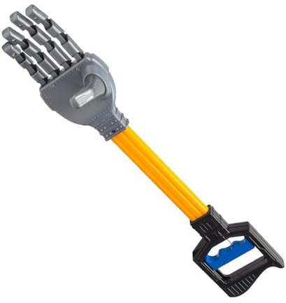 ICDKOYK Interaktiver Greifer, Roboterarm, interaktives Spielzeug, Langer Roboterarm, spielerische Lernaktivität, Förderung der Hand Augen Koordination, L Schwarz