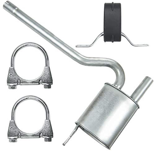 Mitteltopf Auspuff Mittelschalldämpfer für Audi A4 B5 1.8i 20V