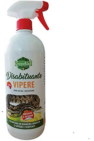 GreenWall Repellente ALLONTANA VIPERE Serpenti E RETTILI Spray 1 LT