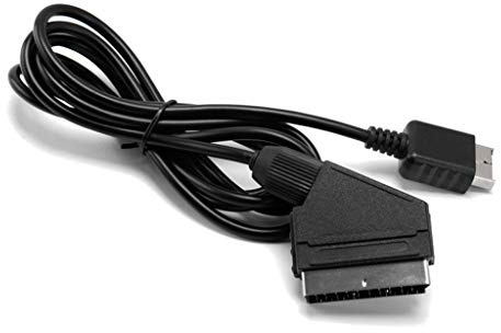 Yanni.Hohe Qualität 1,8 m RGB-SCART-Kabel für -Sony PS1 PS2 PS3 TV AV-Lead-Ersatzverbindung