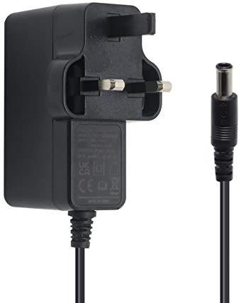 xiixtoo 27V 0.5A Vacuum Cleaner Battery Charger Plug And Power Lead K13S270050B for Getch CH01 AFT001 AR01 AR02 DM001 K9 Multi MK2 AirRam Cordless Vacuum, UK Plug