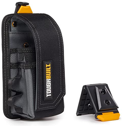 ToughBuilt - Meter/Tester Tool Pouch - 5 Pockets and Loops, Lead Holder, Electrician & Technician Accessories, Heavy-Duty HQ Multi-Tool Organizer (Patented ClipTech Hub & Belts) - (TB-CT-34-B-UK)