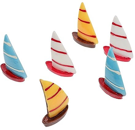 FRCOLOR Harz Ornament Segelboot Tankzubehör Aquarium Thematische Ornamente -Aquarium-dekor Schnecke Terrarium Dekor Besser Verstecken Hamster Cory Wels Aquarium Meeresschildkröte Glas