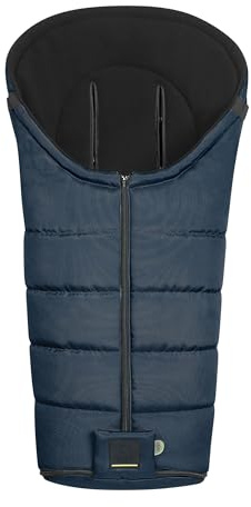 Odenwälder Fußsack Benno I Baby Winterfußsack für Kinderwagen & Buggy I Kinderfußsack Wasserabweisend und atmungsaktiv I Kuscheliger Thermofleece I Alter 6-36 Monate I hochwertige Qualität (deep sea)
