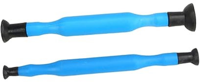 Gatuida 2pcs Manual Grinding Rod Tool Set Rubber Double Ended Grinding Stick Suction Cup for Car Repair Automotive Maintenance