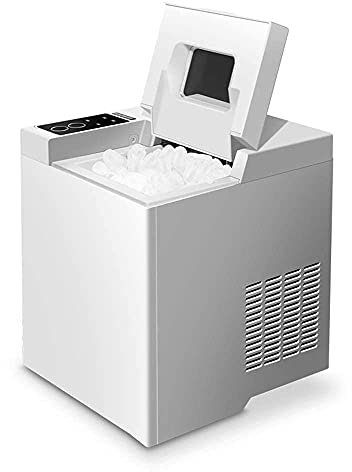Macchina per cubetti di ghiaccio Macchina per il ghiaccio Macchina per il ghiaccio da banco Produzione rapida di ghiaccio: 15 kg di ghiaccio in 24 ore Ideale per casa, ufficio, ristorante, bar, caff