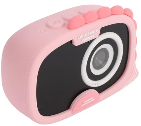 Fotocamera Subacquea 1080p Fotocamera Digitale da 12 MP per Bambini Che Nuotano Piccoli Compatti Facili da Usare (Roseo)