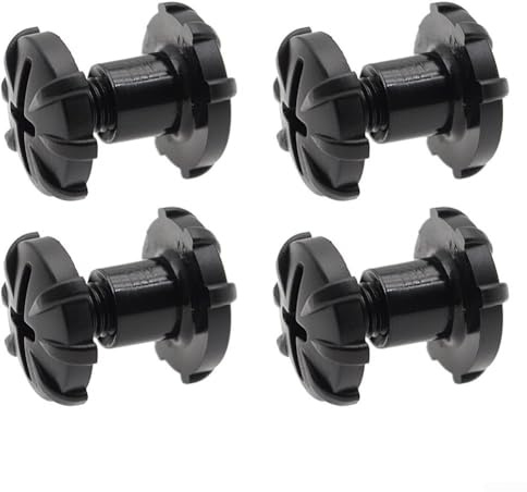 Travel Type Cushion Bolts Set of 4 and Secure Nylon Connection Screws