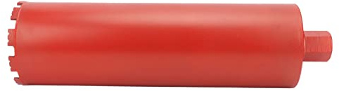 KUIDAMOS Foret à Noyau diamanté de 5 Pouces, Filetage Universel, Foret à Béton pour Forage à Sec et Humide, Acier allié G1-1/4 Pouces pour Pipelines, Aéroports, Acier allié