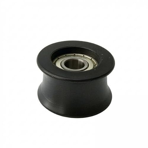 Fonowx 4 Poulies de Renvoi pour Porte Coulissante avec Roulement à Billes Métallique et Fonctionnement Fluide pour Un équilibre Constant et Un Coulissement S