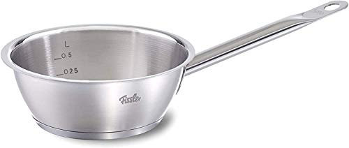 Fissler Original-Profi Collection / Edelstahl-Sauteuse (Ø 20 cm), mit Schüttrand, Mess-Skala, spülmaschinen-und backofen-geeignet, alle Herdarten - auch Induktion