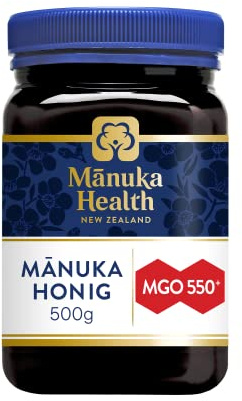Manuka Health MGO 550+ Manuka-Honig, 500 g (1er Pack)