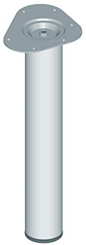 Stahlrohrfuss rund DM 60mm H400 mm verchromt