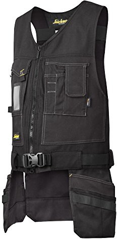 Snickers Workwear - Gilet in tessuto Canvas+ con tasche per attrezzi, 4254