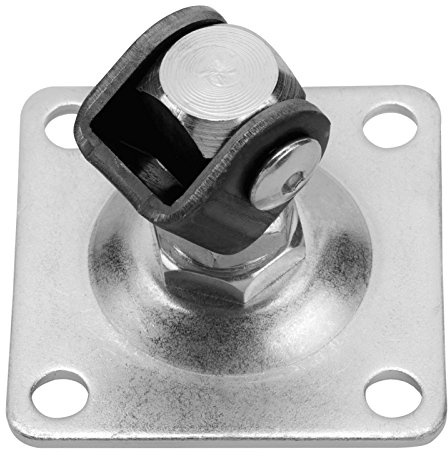SOTOOLS 2 x Torangel Anschweißband mit Platte 90 x 90 mm, M18, verstellbar | Torband, Anschweißband.