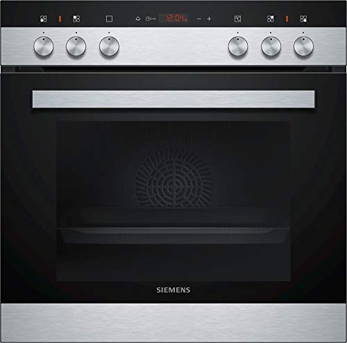 Siemens HE113FBS2 iQ100 Einbauherd, 59,4 cm breit, Schnellaufheizung, cookControl10 Automatikprogramme, 3D Heißluft für exzellente Ergebnisse