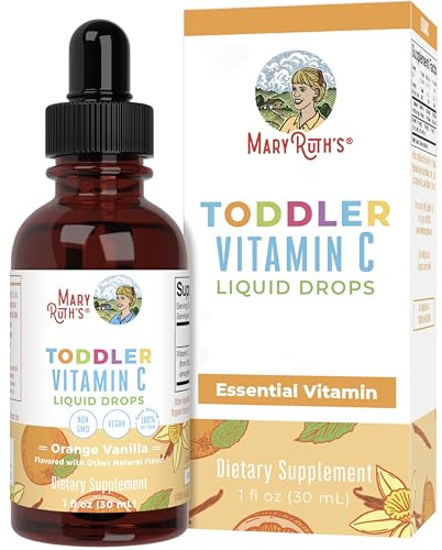 MaryRuth‘s, Toddler Vitamin C Drops, Orange Vanilla, 30ml