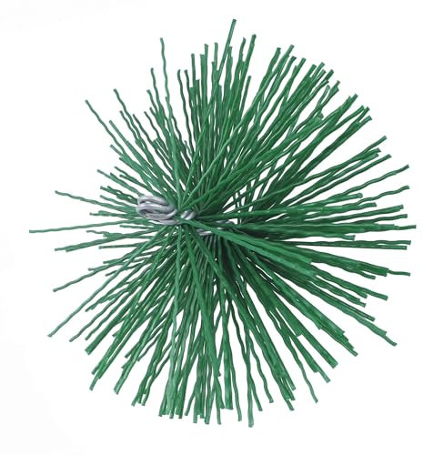 BAUSTER® Schornsteinbesen 150 mm Aus Kunststoff Kaminbesen Rußbesen Kaminbürste Kaminreiniger Gemauerte Schornstein Kamin Verschiedene Größen Holzofen Zubehör und Kohleherde