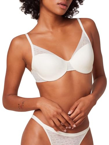 Triumph Damen Signature Sheer WHP EX Bra, Ecru White, 80A