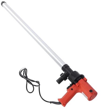 Bomba de Tambor Eléctrica Def Fluid - Bomba de Transferencia de Aceite Multifuncional de 8000 RPM 60-80 LPM, Bomba de Agua Eléctrica de Excelente Sellado para Barril Estándar