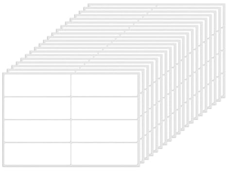 FINDAT Weiß Rechteckig Etiketten 75 x 25 mm selbstklebend 160 Stück