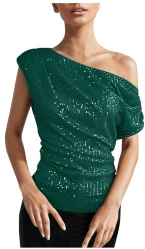 Generico Tuta Elegante Donna Cerimonia Blusa Donna Maglia per Capodanno Donna Top Fucsia Donna Maglia Donna con Strass Maglie in Pizzo Crop Top Donna Estivi Crop Top Sportivo Donna Fitness Felpa Crop