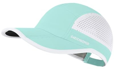 GADIEMKENSD Vikbar löpning man hatt visir sportmössa sommar nät ostrukturerad snabbtorkande hatt unisex