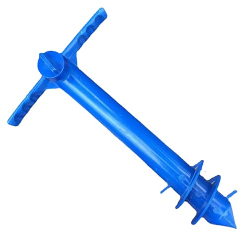 ifundom Porte Parapluie Support De Parasol De Plage Pied De Parasol Stable pour Jardin Et Terrasse