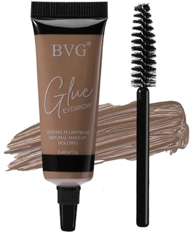 Brown Augenbrauen Pomade, wasserdichtes Augenbrauen-Gel, Augenbrauen-Pomade mit Pinsel, langanhaltend, für dichte und natürlich aussehende Augenbrauen