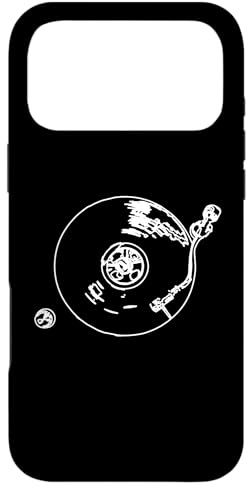 Carcasa para iPhone 17 Pro MAX Tocadiscos Vintage de Vinilo Tocadiscos DJ Disc Jockey