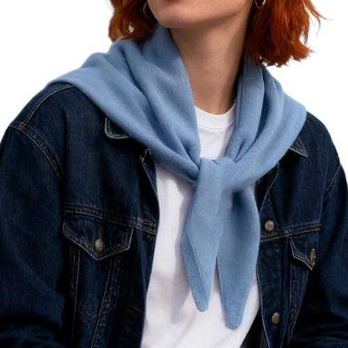 Triangle Scarf- Scrf Knitted Triangular, Multi-Functional Warm Knitted Scarƒ, Triangle Knit Sćarf Fall Winter Warm, Wool Tringle Scrf| For Women Ladies Spring Outdoor Winter Fall Daily Commute