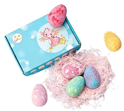 Duschbomben - 20 Cm Duschtabletten | Wellness Geschenk, Dinosaurier Spielzeug Badebombe Für Kinder Für Spa Erlebnis Zu Hause, Badezimmer Entspannung, Hotel Reisen Und Weihnachtsgeschenk