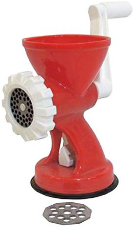 Rigamonti Tritacarne Mincy PVC Rosso con Accessori cm.20